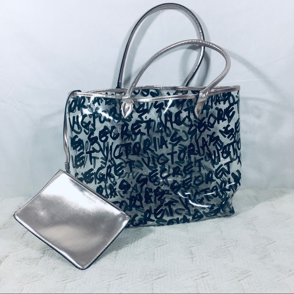 Victoria’s Secret Clear See Through Large Tote Bag